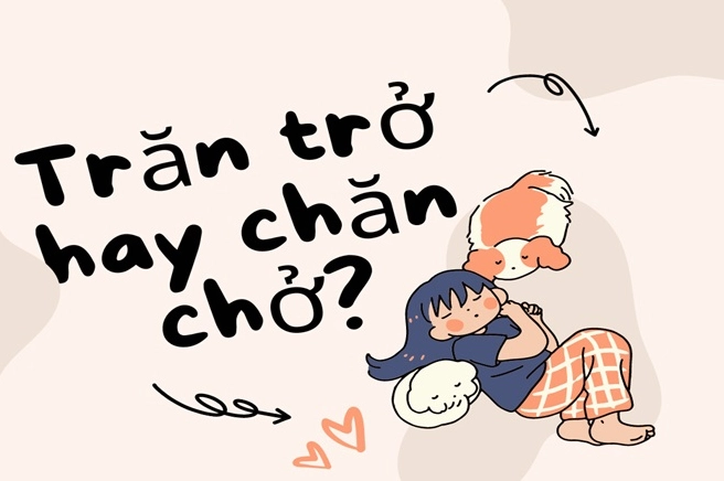 Trăn trở hay chăn chở đúng chính tả