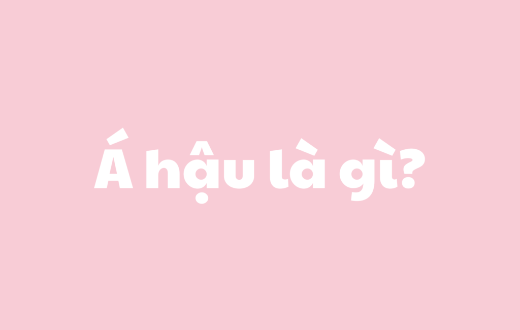 Á hậu là gì