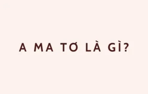 A ma tơ là gì