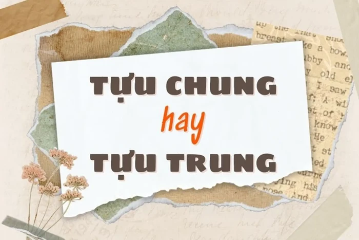 Tựu Trung Hay Tựu Chung Đâu Là Cách Viết Chuẩn Xác Nhất